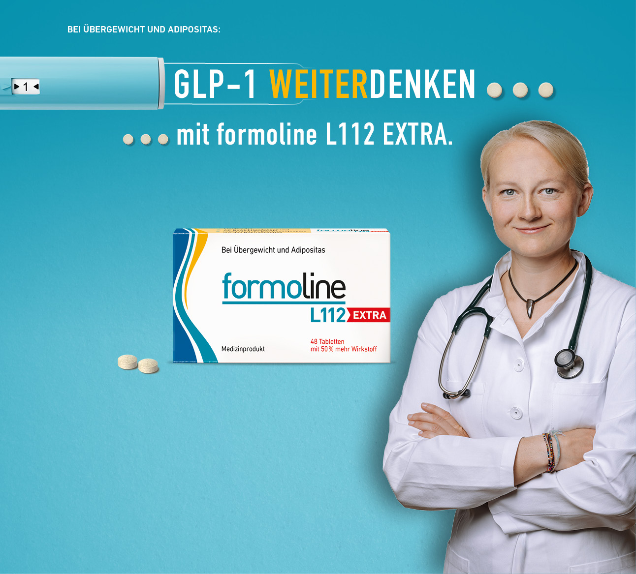 formoline L112 EXTRA im GLP-1 Kontext zur Unterstützung des Gewichtsmanagements