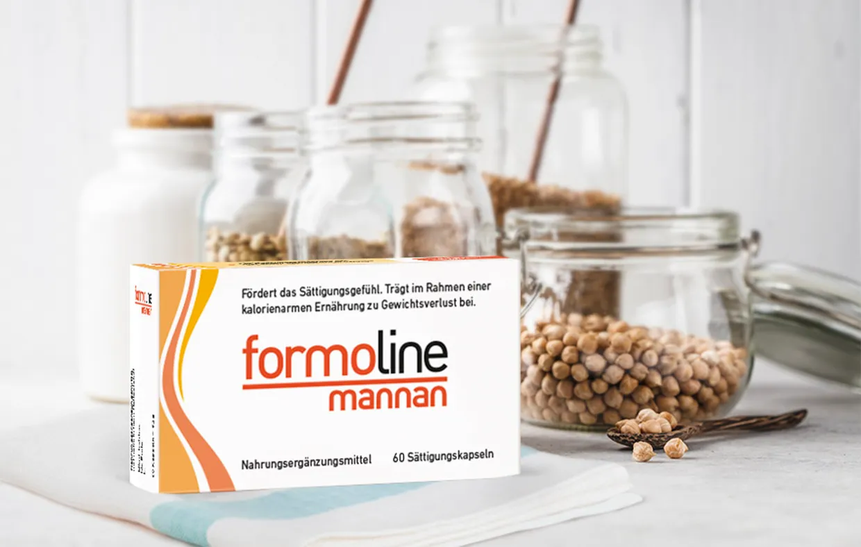 formoline mannan Sättigungskapseln